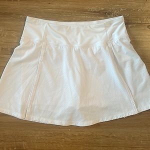 White Golf Skirt
